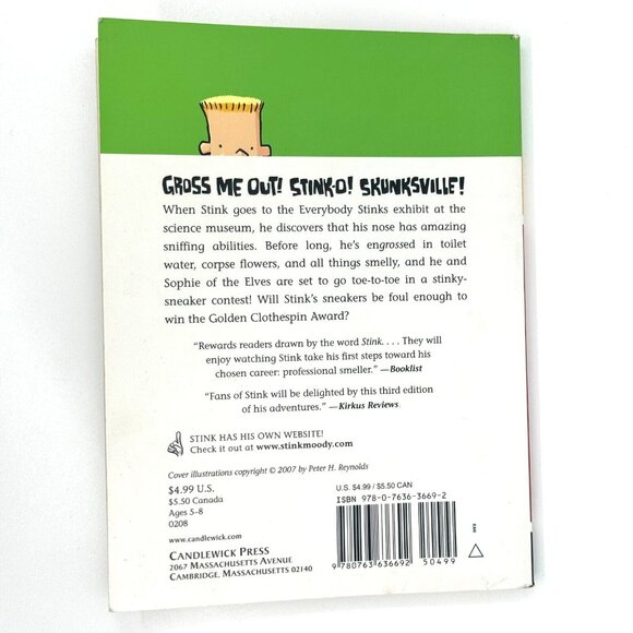 Stink and the Worlds Worst Super-Stinky Sneakers, Paperback by McDonald, Megan - Picture 2 of 8